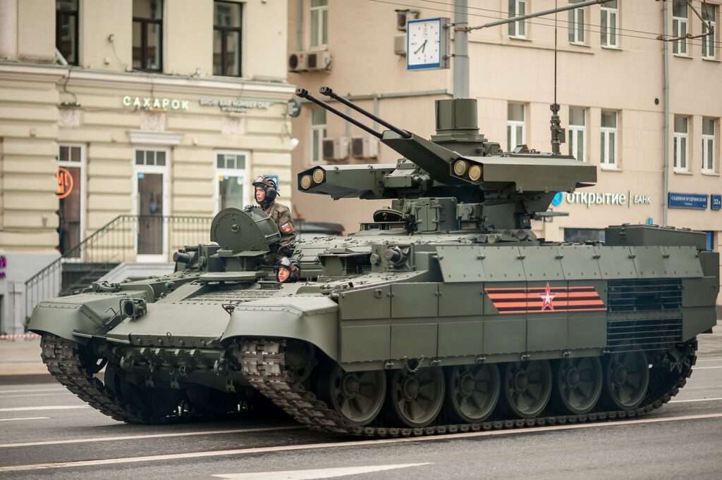 BMPT on parade.