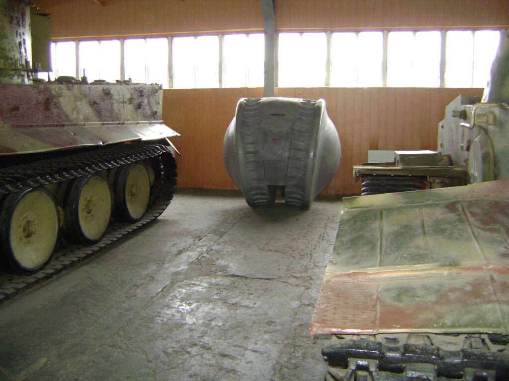 Kugelpanzer in its old location at Kubinka.