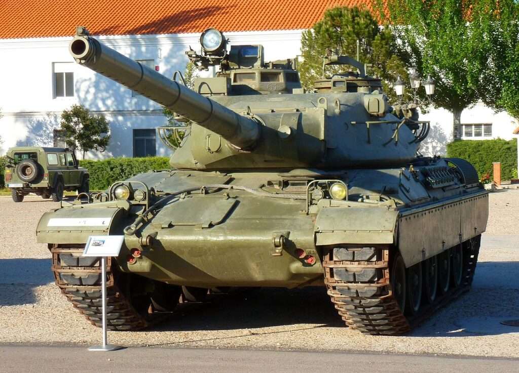 The AMX-30 MBT.