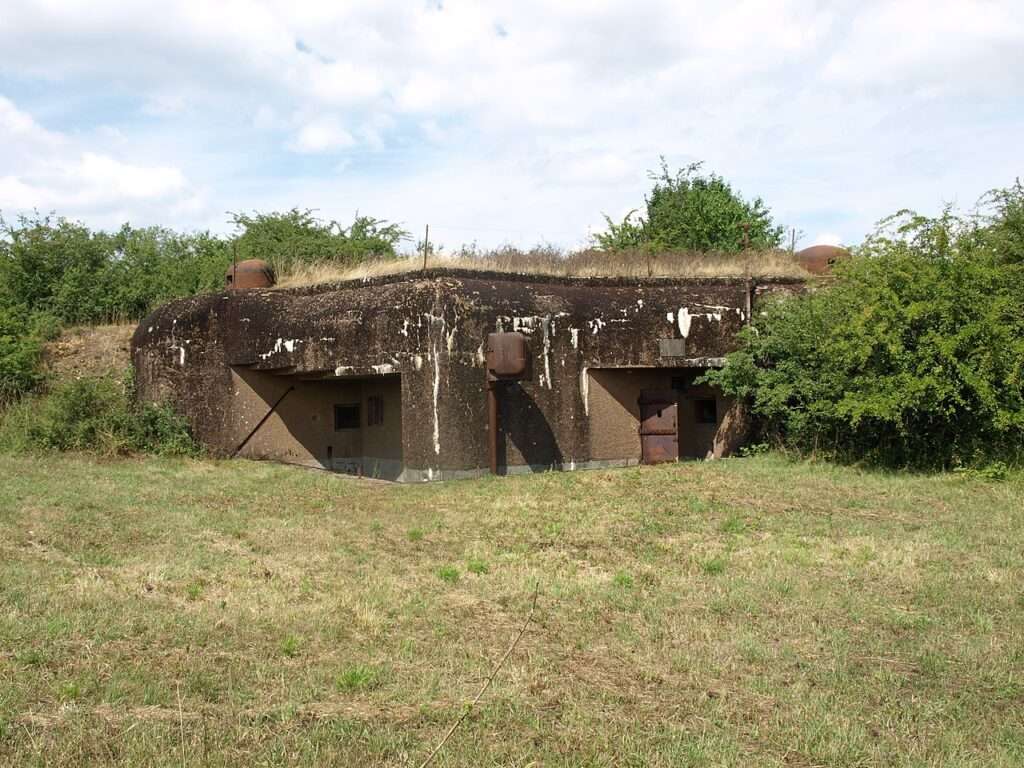 A bunker on the Maginot Line.