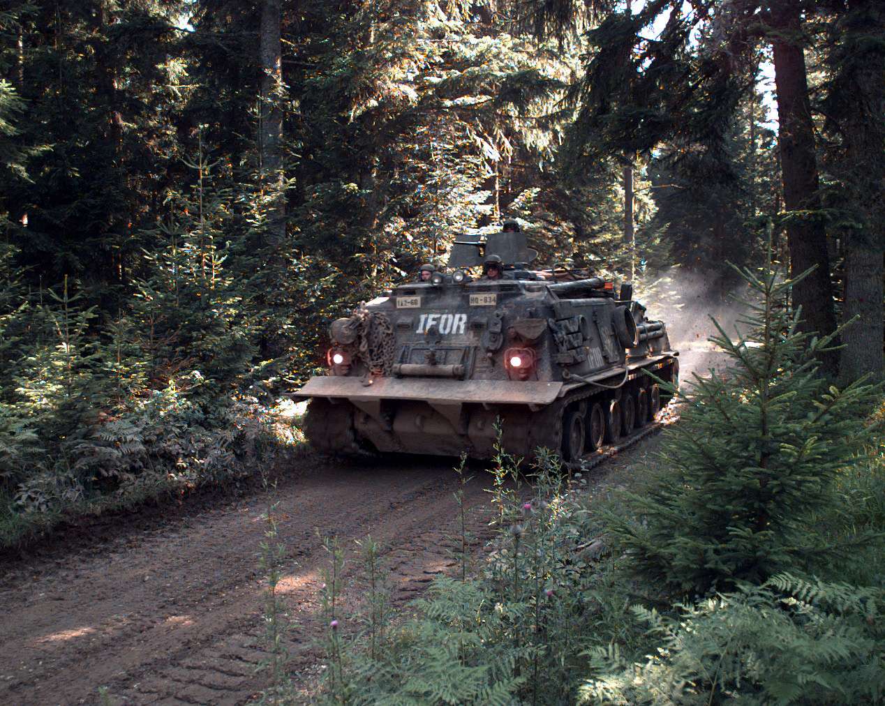 M88A1 on operations.