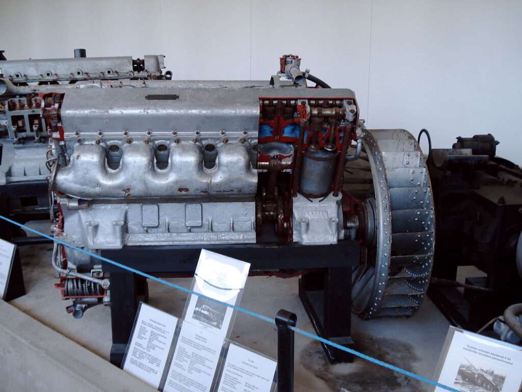 A dissected V-2 from a T-34.