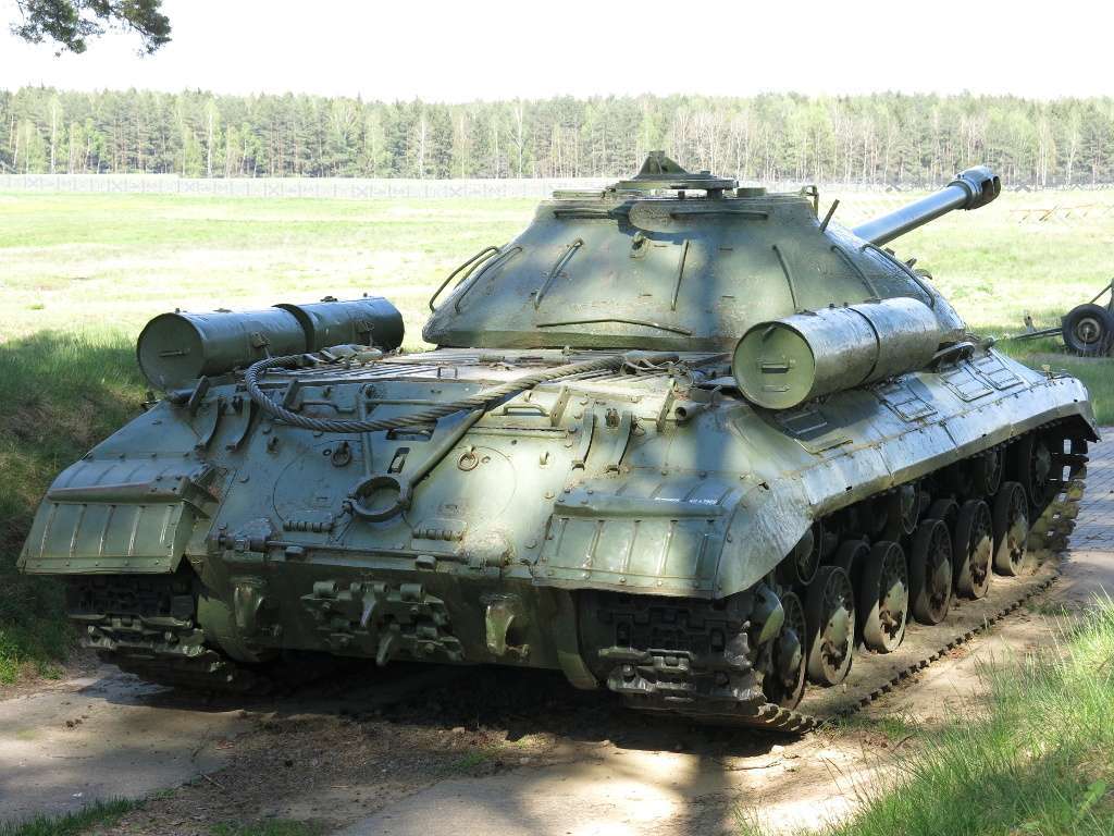The rear of an IS-3.