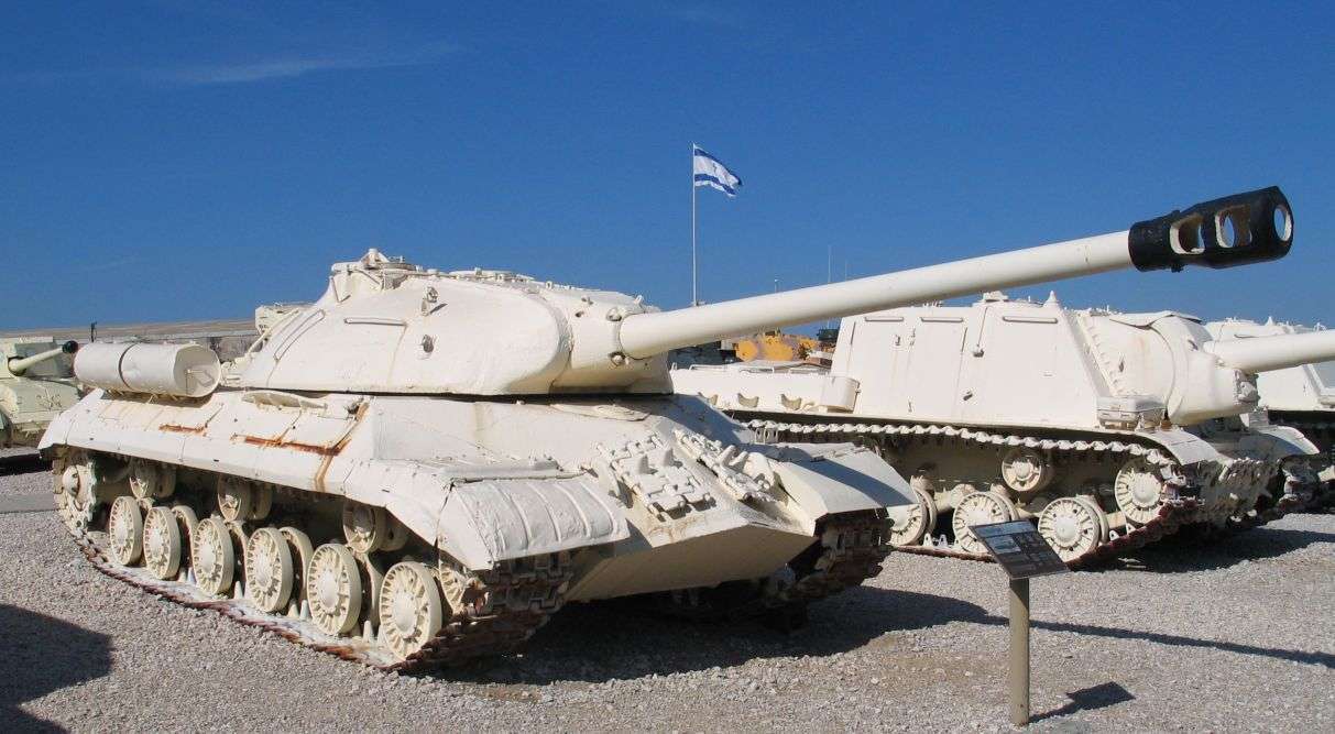 A captured Egyptian IS-3.