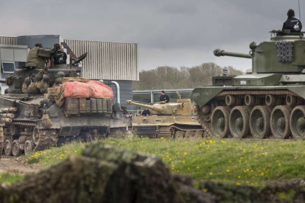 Tanks at Tiger Day.