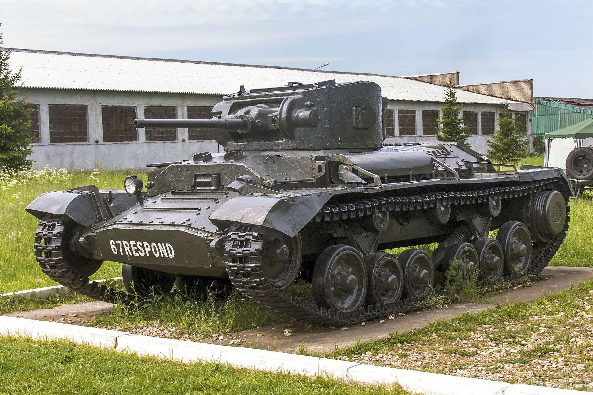 Valentine cruiser at Kubinka Tank Museum.