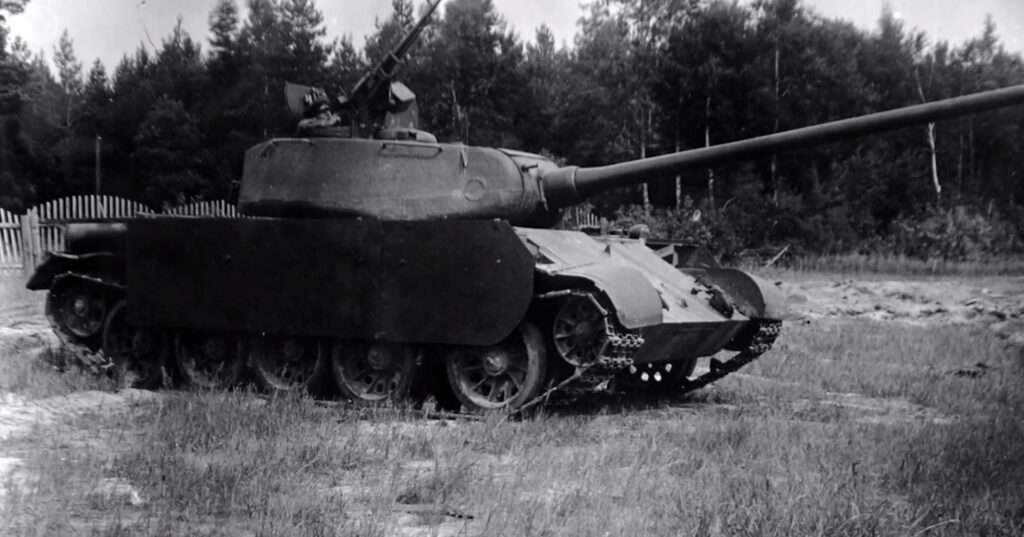 T-44/100 tank.