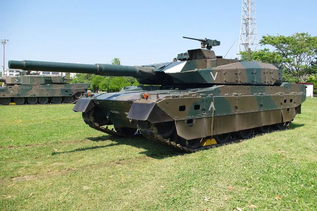 Type 10 MBT in field.