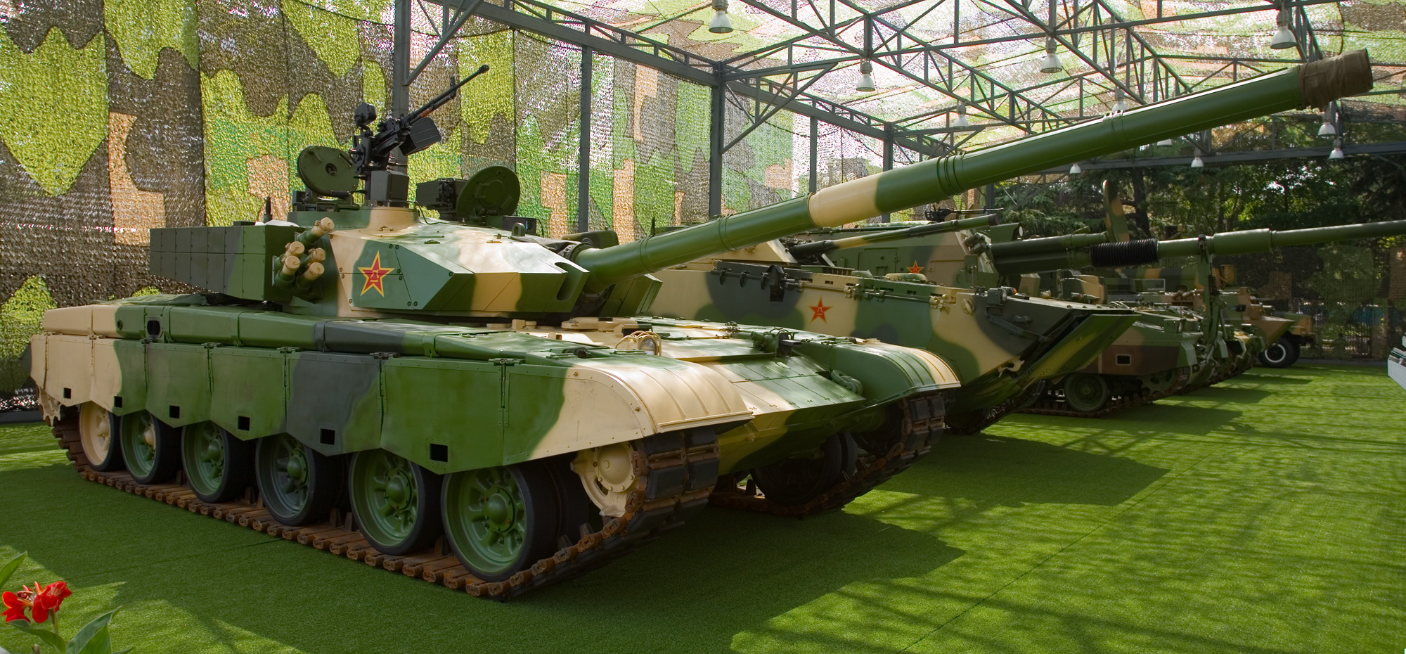 Type 99 on display in China.