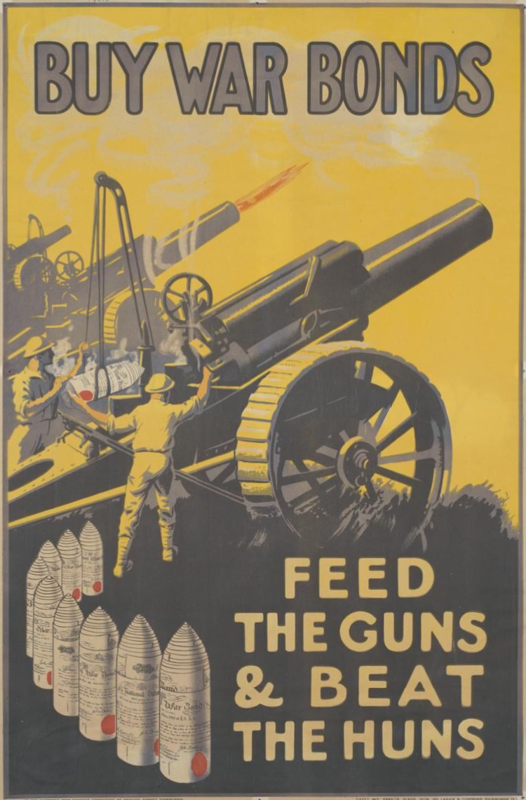 War Bonds poster.