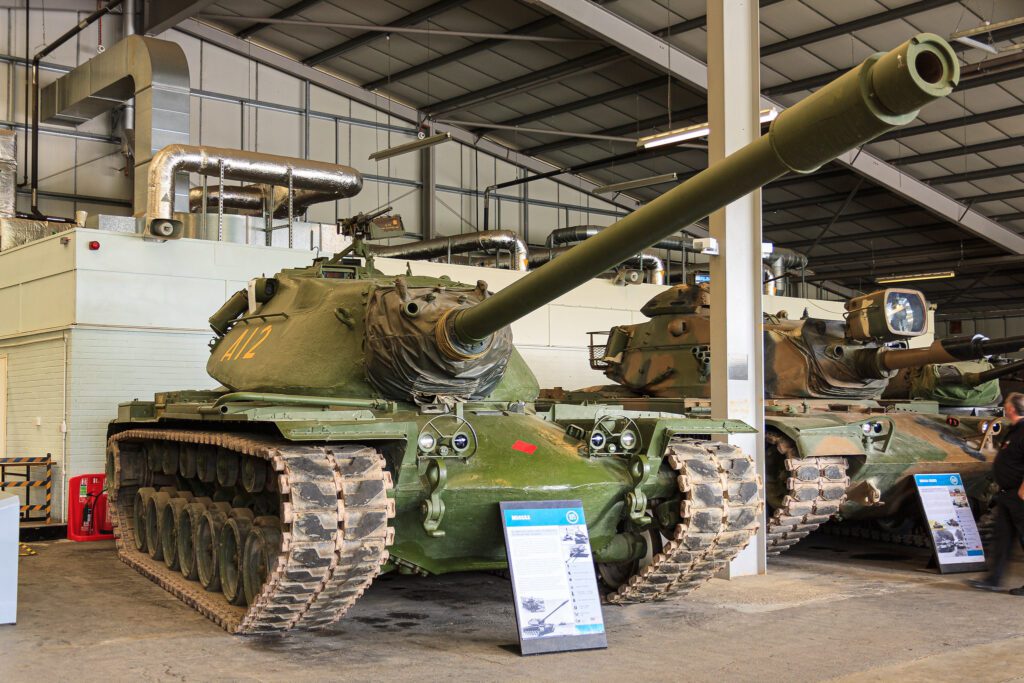 M103 heavy tank at The Tank Museum, Bovington.