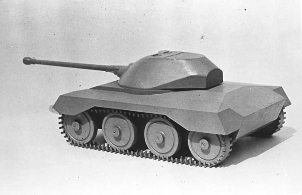 A46 light tank model.