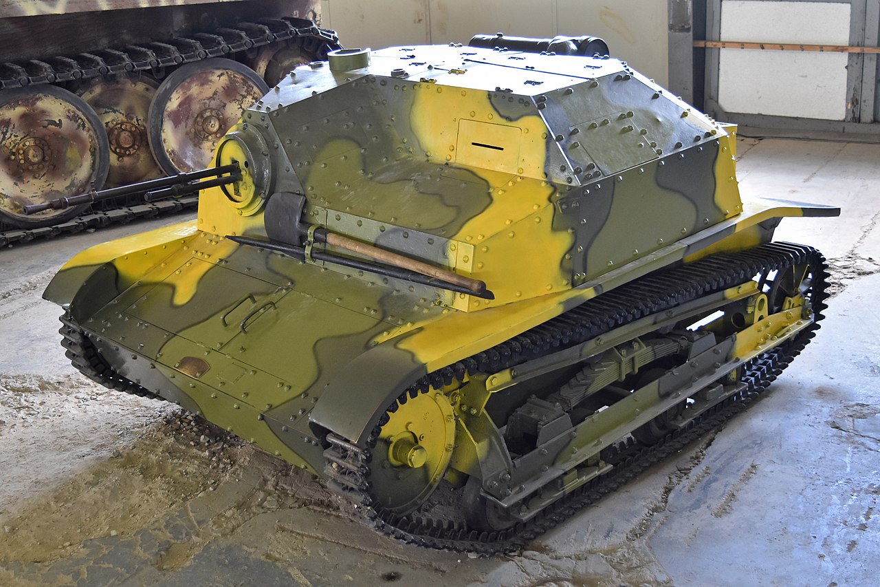 A TKS in the Kubinka Tank Museum.