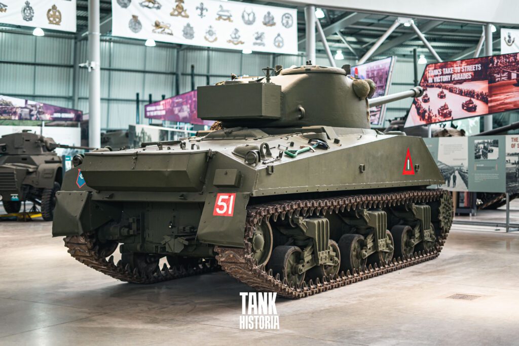 Sherman Firefly at The Tank Museum.