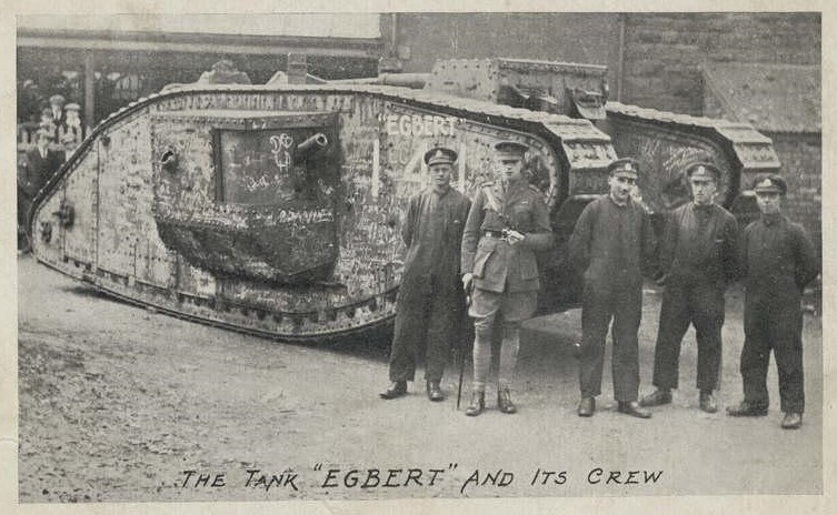 Egbert the tank.