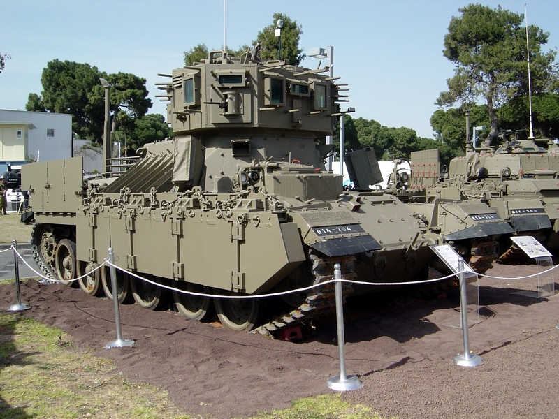 Nagmachon armored personnel carrier.