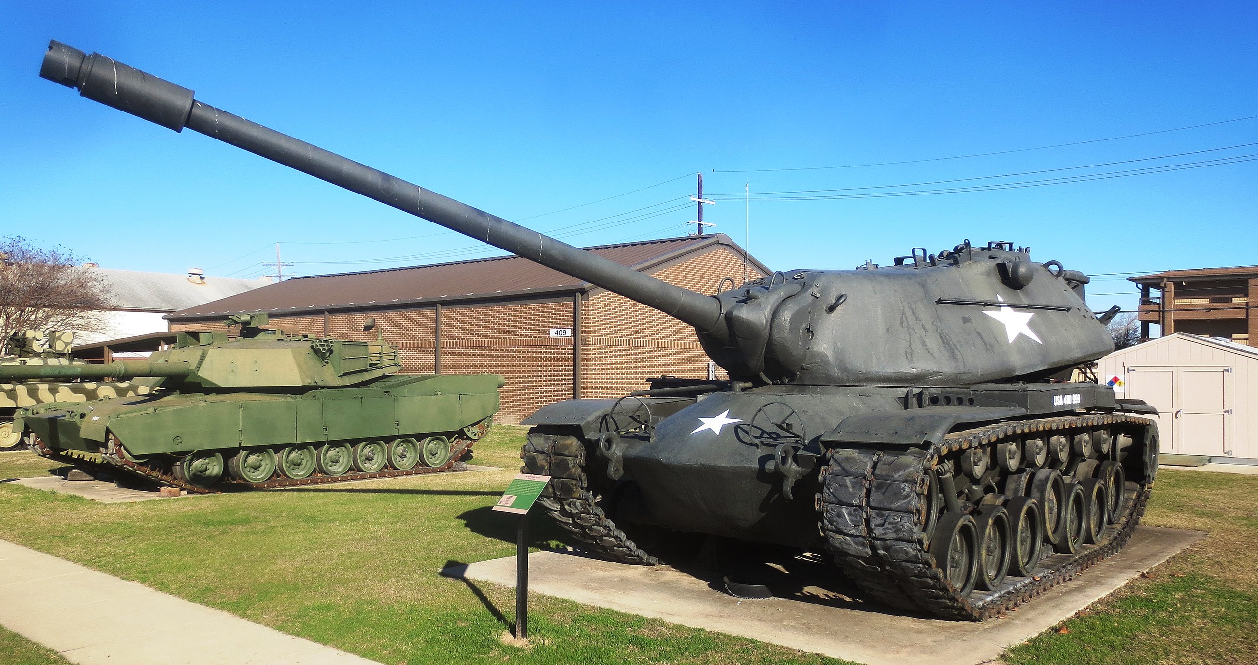 M103 at a museum.
