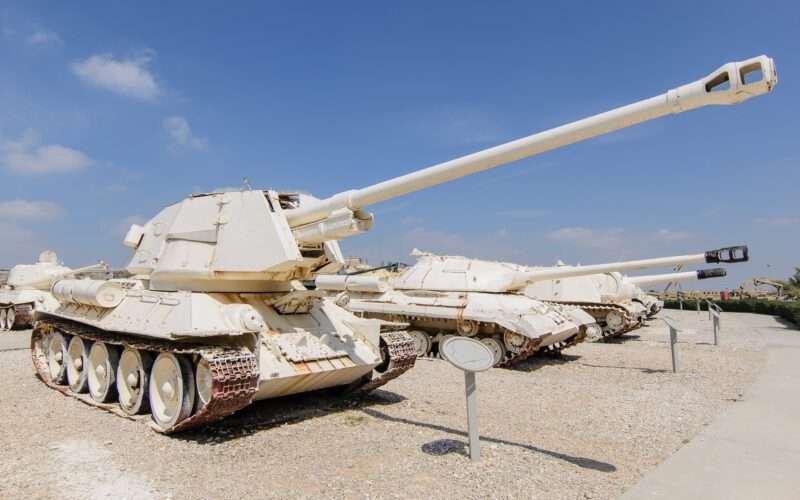 T-34/100 in Israel.