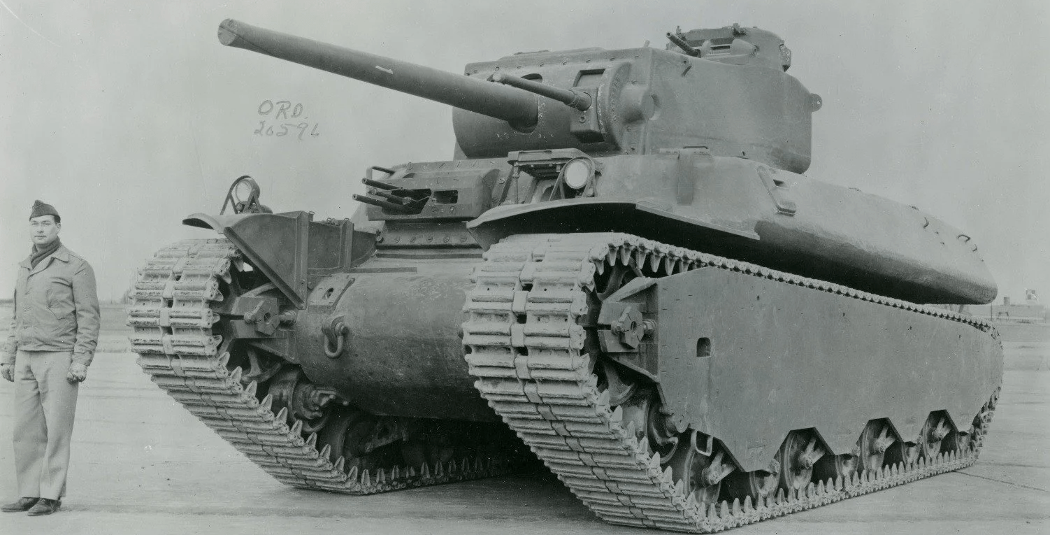 M6 heavy tank during development.