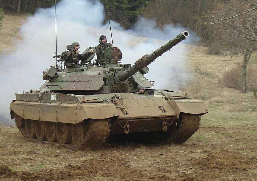 Slovenian MBT in action.