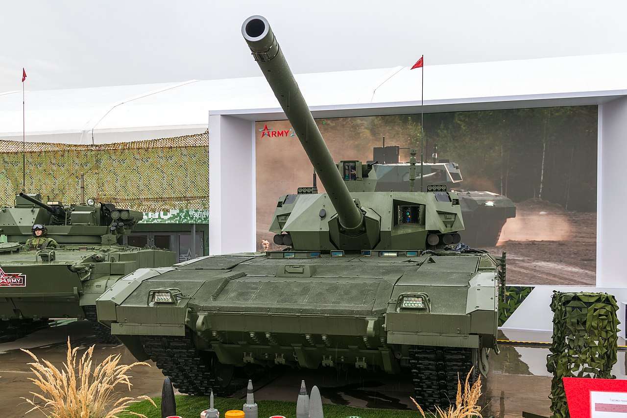 T-14 on display in Russia.