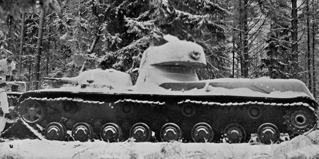 SMK tank knocked out in Finland.