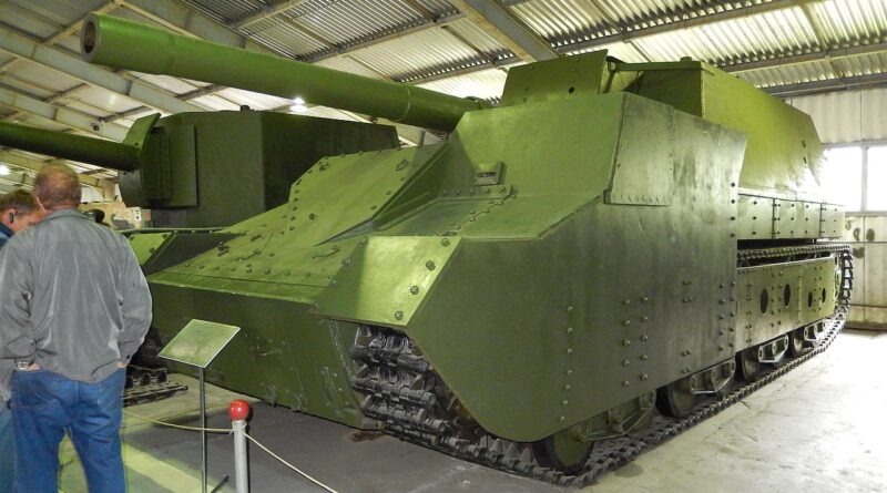 SU-14-1 at the Kubinka Tank Museum in Russia.