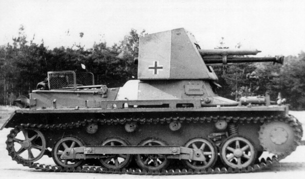 Panzerjäger I tank destroyer.