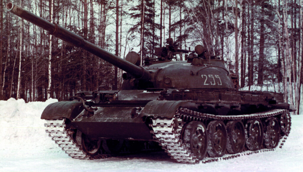 T-62 MBT during the USSR.