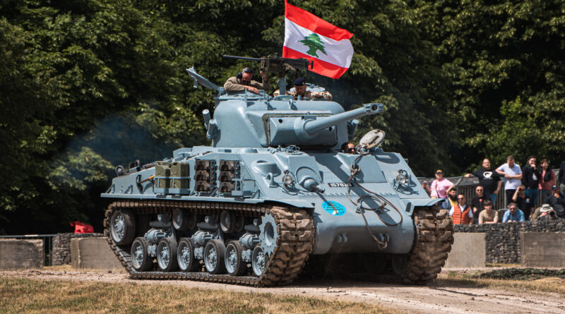 M50 Sherman at TankFest.