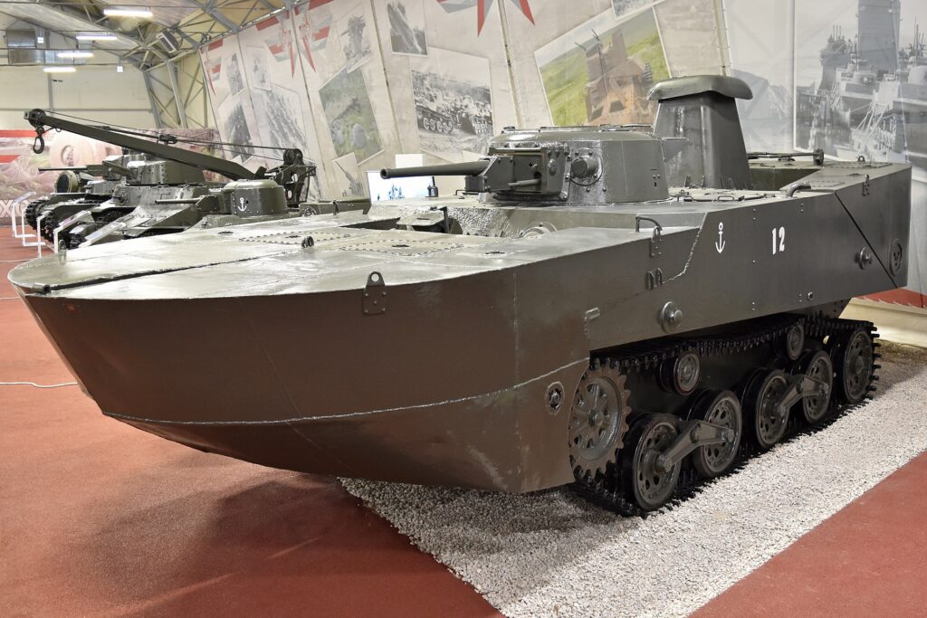 Type 2 Ka-Mi amphibious tank.