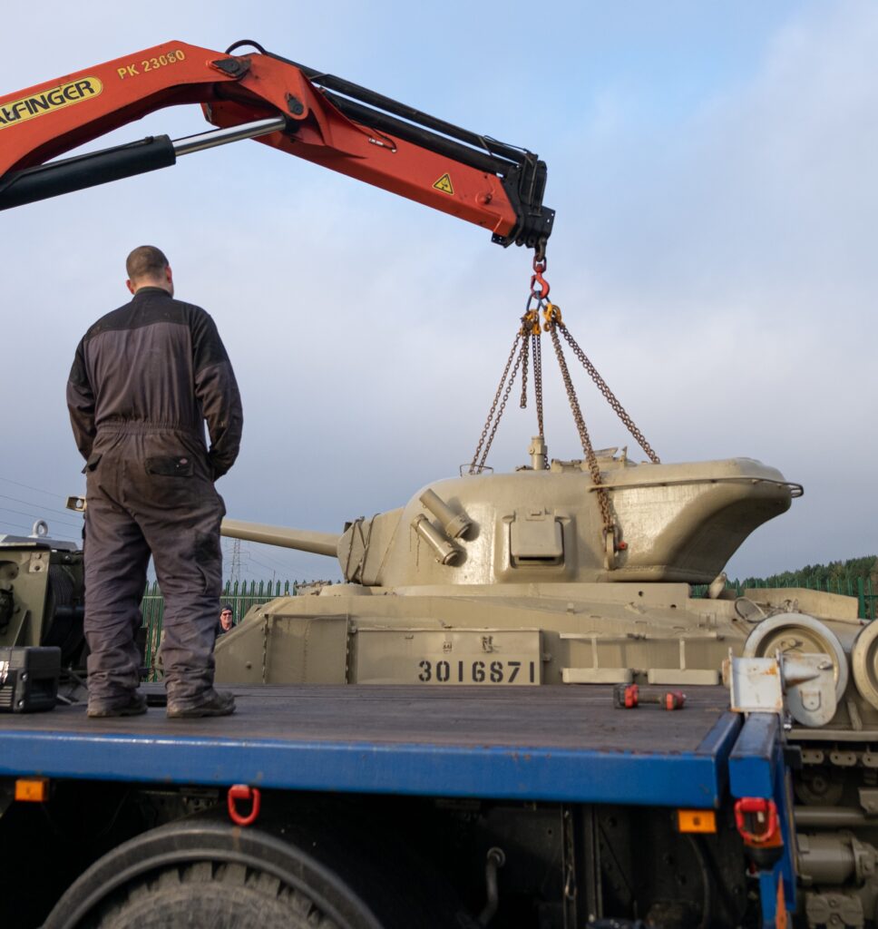 M50 turret removal.