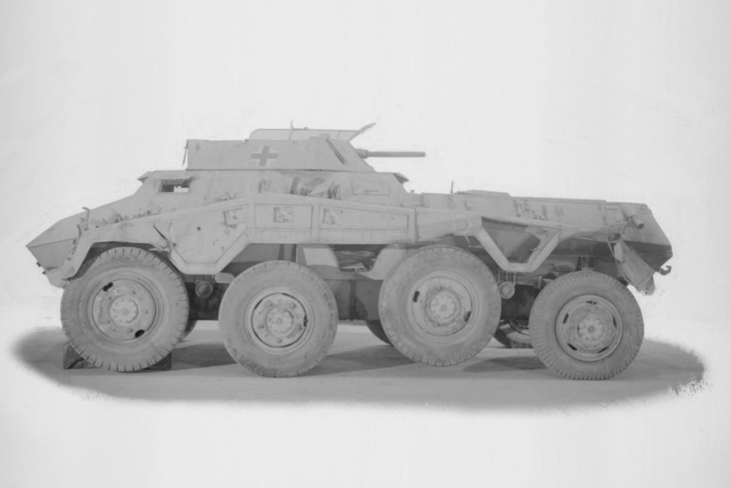 Sd.Kfz.234/1 armored car.