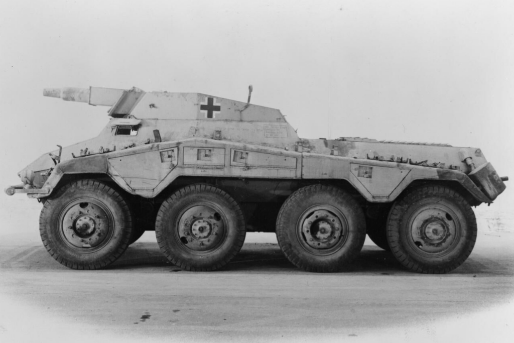 Sd.Kfz.234 / 3 armored car.