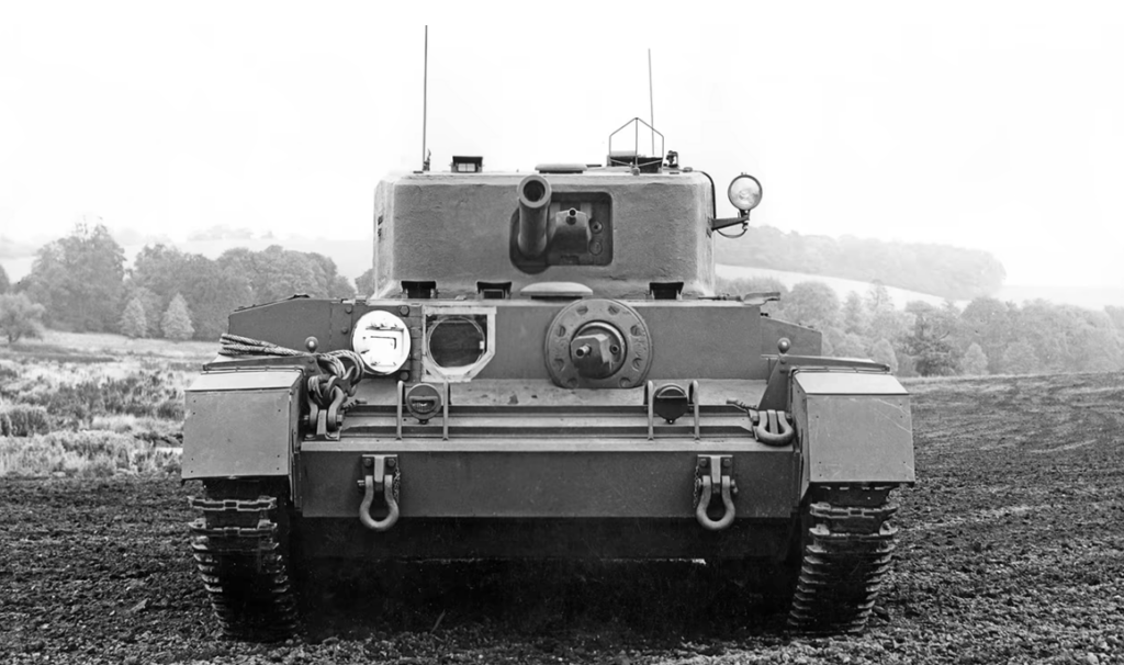 Cromwell II cruiser front end.