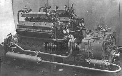 12TP Paxman-Ricardo diesel engines.