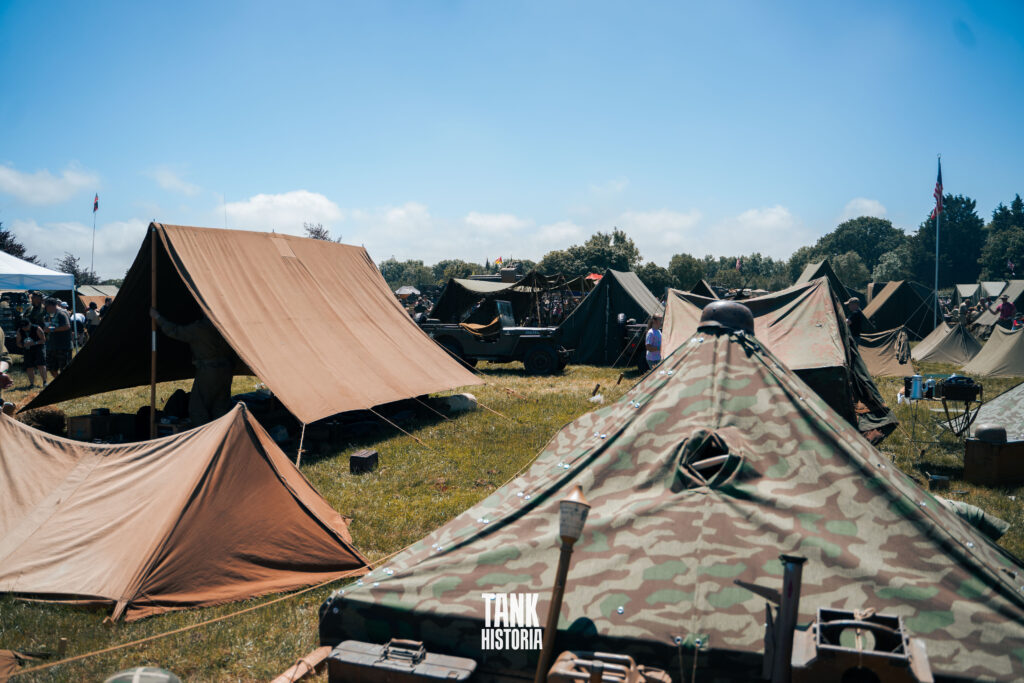 Tents at TANKFEST.