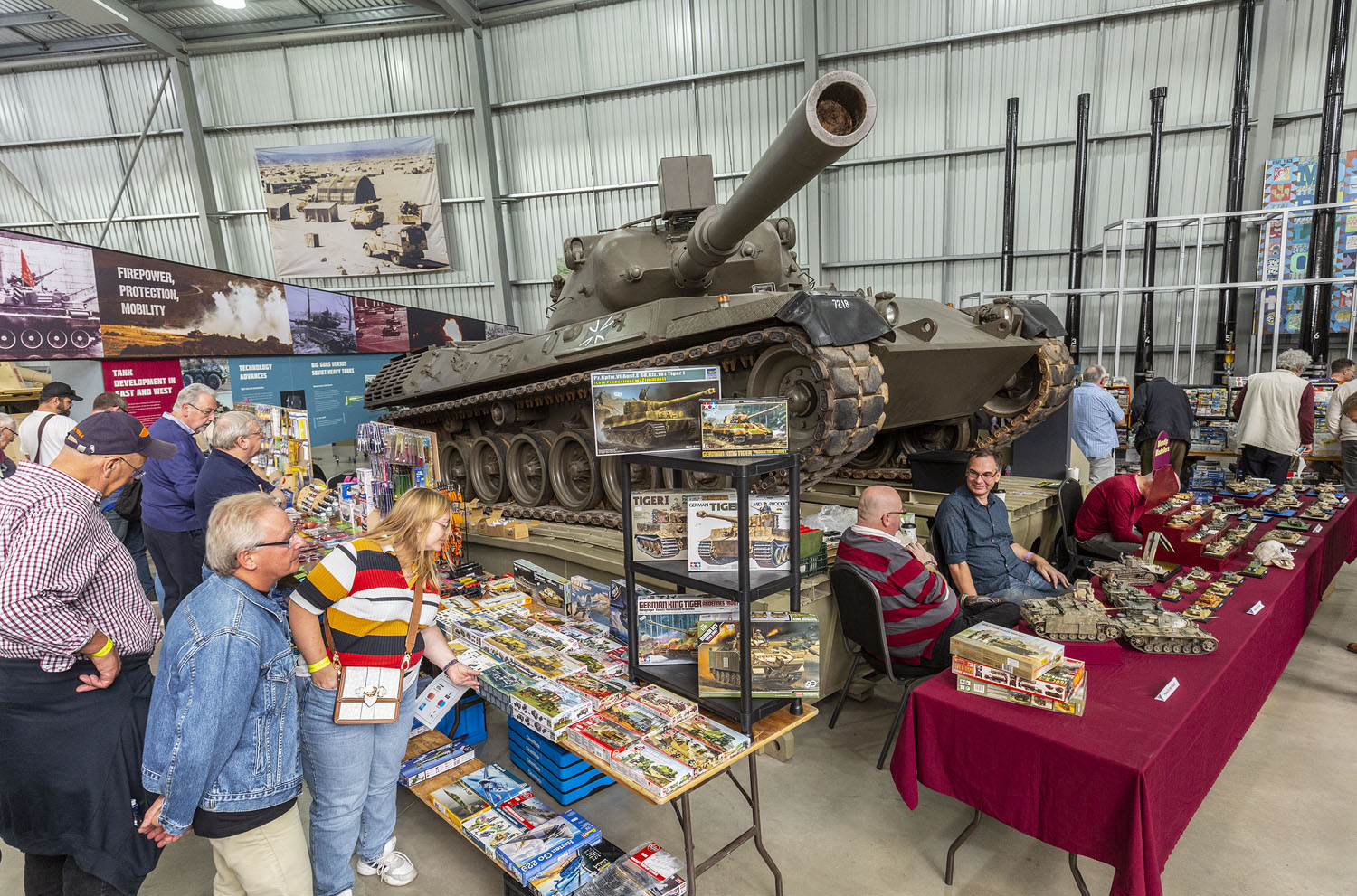 The South West Model Show at The Tank Museum.