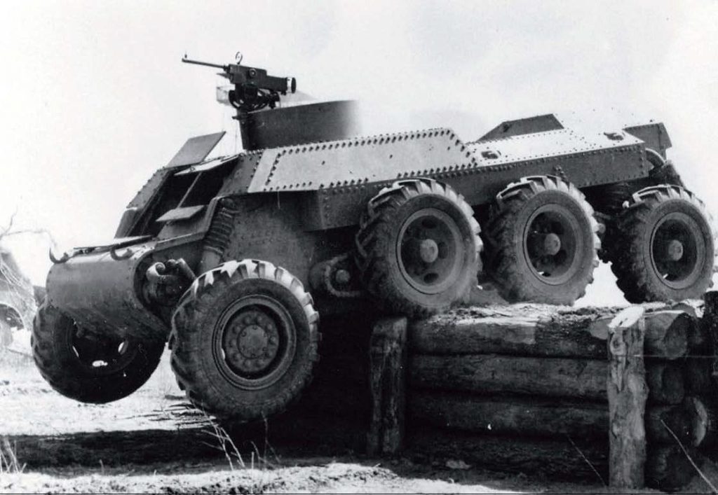 T13 Armored Car trials.